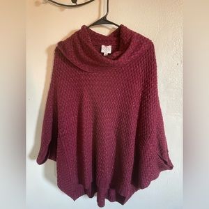 Women’s XL poncho like sweater